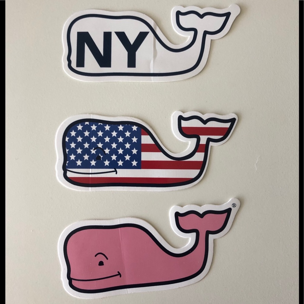 Set of 3 Vineyard Vines Stickers